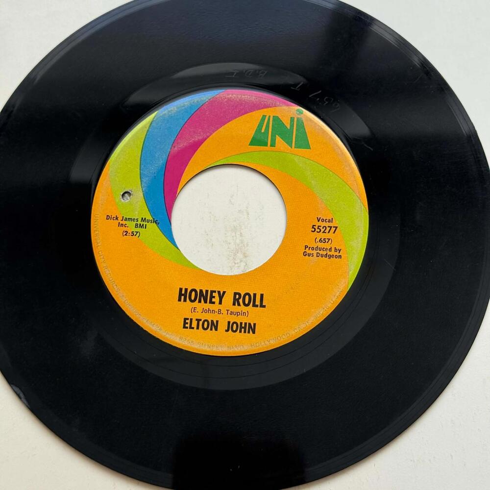 Elton John - Friends/Honey Roll 45rpm VG+ R23